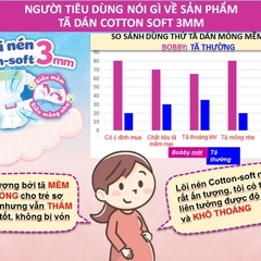 Bỉm-Tã dán Bobby size M 76 miếng (6-11kg)