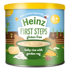 Bột ăn dặm Heinz - Gạo, rau củ xay nhuyễn