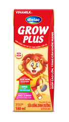 Sữa uống Dinh dưỡng Dielac Grow Plus (Sữa Non) - Lốc 4 hộp 180ml