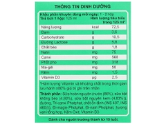Sữa bột pha sẵn Anlene đậm đặc 4x vani 125ml (Lốc 4)