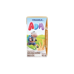 Sữa dinh dưỡng Vinamilk ADM ngũ cốc yến mạch - Lốc 4 hộp 110ml