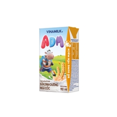 Sữa dinh dưỡng Vinamilk ADM ngũ cốc yến mạch - Lốc 4 hộp 110ml