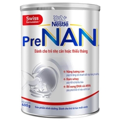 Nestle PreNan 400g (bé sinh non nhẹ cân)