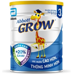 Sữa Abbott Grow 3 hương Vani 900g (1 - 2 tuổi)