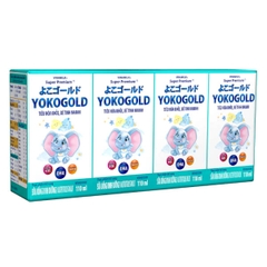 Sữa uống dinh dưỡng Vinamilk Yoko Gold 110ml (Lốc 4 hộp)