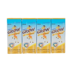 Sữa nước Abbott Grow Gold hương vani (4x180ml) cho bé từ 2 - 6 tuổi