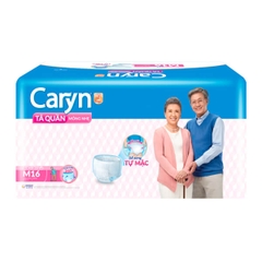 Tã quần năng hoạt Caryn loại mỏng nhẹ size M (bụng 60-85 cm) - 16 miếng
