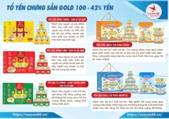 Yến sào khánh hoà GOLD NEST - có đường canxi xương khớp sụn vi cá mập