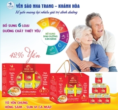 Yến sào khánh hoà GOLD NEST - có đường canxi xương khớp sụn vi cá mập