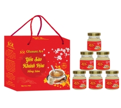 Yến Sào Khánh Hoà HỒNG SÂM Glusure A+
