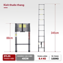 Thang rút đơn Fujihome STL35