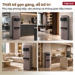 Fujihome WP2109C Luxury - cây lọc nước RO nóng lạnh 3 vòi, giá sỉ đại lý