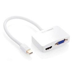 Cáp chuyển đổi Ugreen 10427 Mini Displayport sang VGA + HDMI