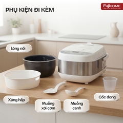 Nồi cơm điện Fujihome RC15W