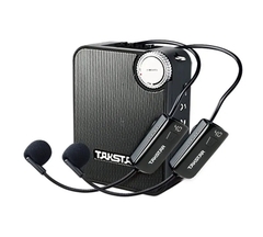 Loa trợ giảng E500W phiên bản sử dụng một micro không dây cài đầu