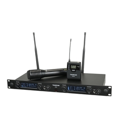 Bộ micro không dây hai kênh chất lượng cao M2-R phiên bản hai micro cài áo