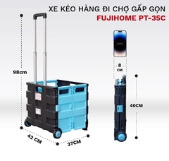 Xe Kéo Hàng Đi Chợ Rút Gọn FUJIHOME PT-35C