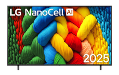 Smart Tivi NanoCell LG 4K 75 inch 75NANO80ASA ThinQ AI [2025]
