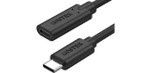 Cáp USB Type-C  nối dài 50cm  UNITEK C14086BK