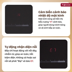BẾP TỪ ĐÔI FUJIHOME IC2622