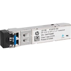 Module quang HPE JD119B 1990-3656 X120 1000BASE-LX SFP LC Duplex 1310nm 550m on Multi mode, 10km Single Mode Transceiver