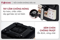 Nồi chiên không dầu Fujihome A5 5Lít