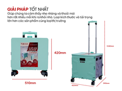 Xe kéo hàng đi chợ rút gọn FUJIHOME ST-250