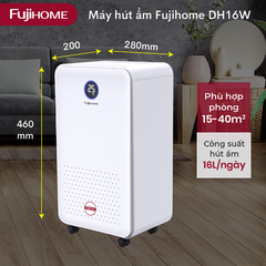 MÁY HÚT ẨM DÂN DỤNG FUJIHOME DH16W