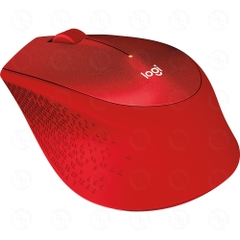 Chuột Logitech M331 Silent Plus Wireless Mouse (Red) (910-004916)