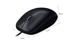 Chuột Logitech B100 Black (910-006605) (USB)