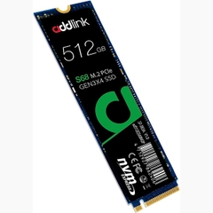 Ổ cứng addlink SSD 512GB M.2 2280 PCIe GEN3X4 NVMe (ad512GBS68M2P)