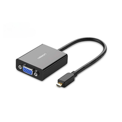 Cáp chuyển đổi Micro HDMI to VGA chính hãng Ugreen 40268