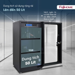 Tủ chống ẩm thế hệ mới Fujihome DC-50E