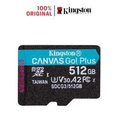 Thẻ nhớ Kingston microSDXC Canvas Go! Plus 512GB