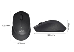 Chuột không dây Logitech M331 ĐEN 910-004914