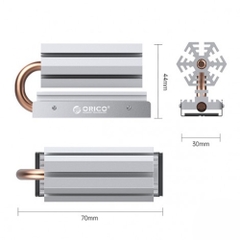Tản nhiệt M.2 SSD ORICO M2HS6-SV