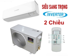 Điều hòa Mitsubishi Heavy 12000BTU 2 chiều inverter SRK35ZSS-W5