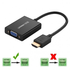 Cáp chuyển HDMI to VGA UGREEN 40233 cao cấp