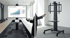 Giá Treo Tivi Di Động Điện Tử NB-T70 (75 - 100 Inch) - Nâng Hạ Bằng Điều Khiển