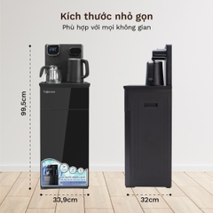 Cây nước nóng lạnh kết hợp bàn pha trà, cafe Fujihome TB110E