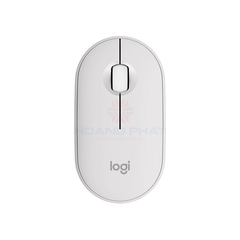 Chuột không dây Logitech PEBBLE MOUSE 2 M350S Wireless/ Bluetooth màu trắng 910-006986