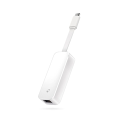 Giắc chuyển đổi từ Type C sang LAN Gigabit TP-Link UE300C màu trắng