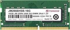 Bộ nhớ trong Ram Transcend JM2666HSE-16G 16GB JM DDR4 2666Mhz SO-DIMM 1Rx8 2Gx8 CL19 1.2V