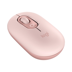 Chuột không dây Logitech Pop Mouse with EMOJI màu Hồng - 910-007402
