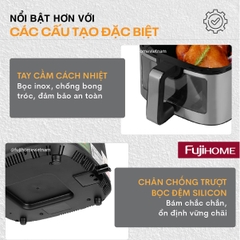Nồi chiên không dầu Fujihome A10DG 10Lít