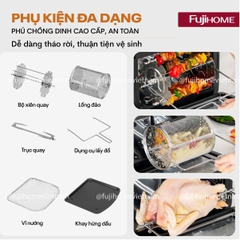 Nồi chiên không dầu Fujihome A12DB 12Lít