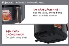 NỒI CHIÊN KHÔNG DẦU FUJIHOME A5GG 5.5LÍT