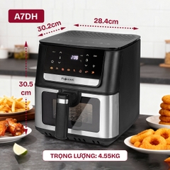 Nồi chiên không dầu Fujihome DUALHEAT A7DH