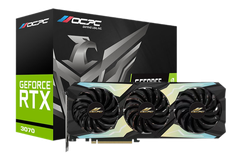 Card màn hình OCPC RTX 3070 XEBK 8GB GDDR6 (Đen, 3 FAN)