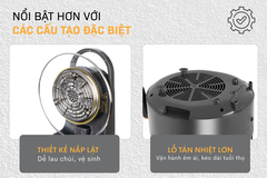 NỒI CHIÊN KHÔNG DẦU FUJIHOME AG6D 6LÍT